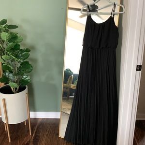 Bisou Bisou Black full length dress Size 6